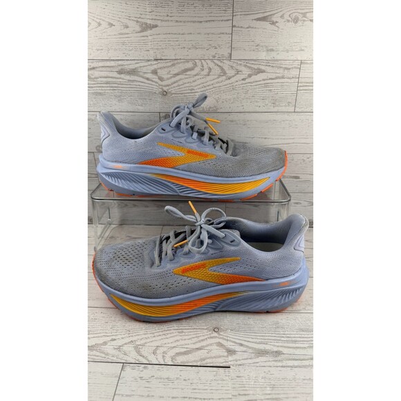 Brooks Shoes - Brooks Ghost 17 1204311B443 Blue 8B Womens Lace Up Sneakers Running Shoes #777